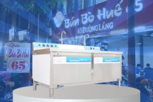 Bàn giao Máy Baviwash 1800SD