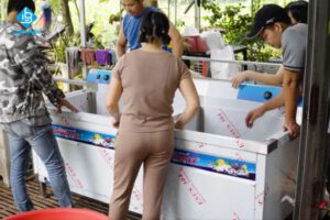 Bàn giao Baviwash 2000XD