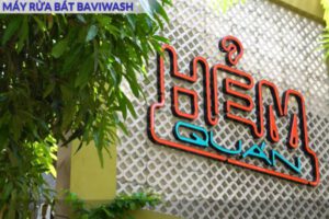 Bàn giao máy rửa bát Baviwash tới Hẻm Quán