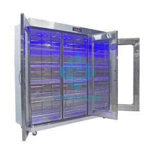 Mẫu tủ sấy bát đĩa 3 cánh 1 lớp cao cấp