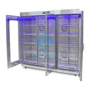 Mẫu tủ sấy bát đĩa 3 cánh kính quạt gió siêu bền