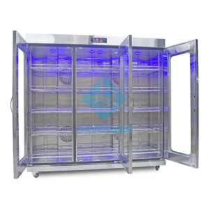 Tủ sấy bát đũa 3 cánh kính quạt gió năng suất lớn